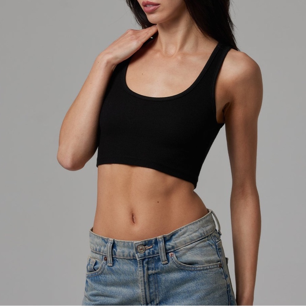 NEW TALENTLESS WOMENS CROP MODAL BLANK TANK SZ EXTRA LARGE XL